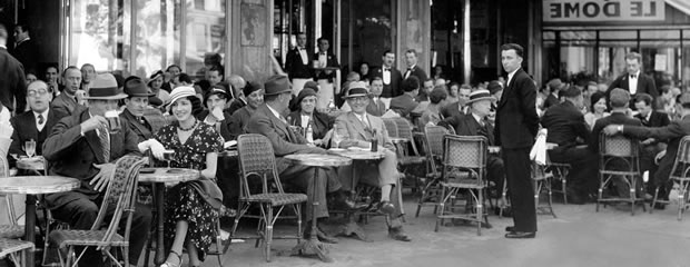 Parīzes kafejnīcas Francijas ceļojumā